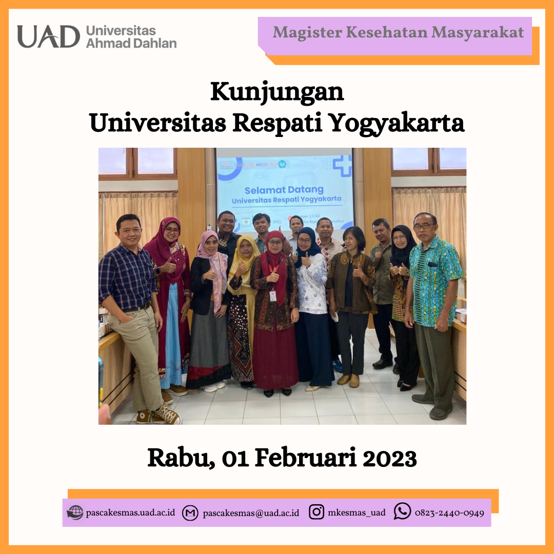 Kunjungan Universitas Respati Yogyakarta (UNRIYO)