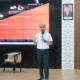 Dr. Hermawan Saputra saat menyampaikan materi acara SEMNAS BEM FKM UAD Strategi Pemusnahan Diabetes Melitus