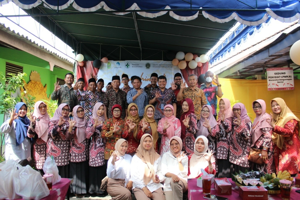 Foto Bersama acara Launching Posyandu Integrasi Layanan Primer (ILP) Manunggal Catur Bakti Wonocatur Kapanewon Banguntapan