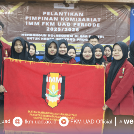 Serah Terima Pengurus IMM FKM UAD Periode 2025 - 2026