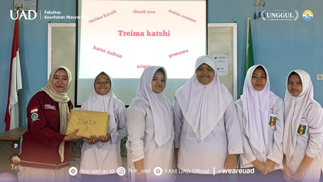 Puskesmas Godean I dan Mahasiswa Gizi UAD Edukasi Anemia dan Gizi Seimbang di SMP Muhammadiyah 1 Godean