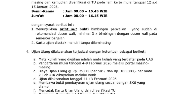 UJIAN AKHIR SEMESTER GASAL 2025-2026