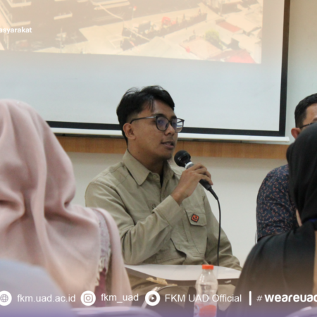 Muhammad Miftah Rais (Mahasiswa S1 Kesmas) membagikan pengalaman menjadi mahasiswa FKM UAD Muhammad Miftah Rais (Mahasiswa S1 Kesmas) membagikan pengalaman menjadi mahasiswa FKM UAD