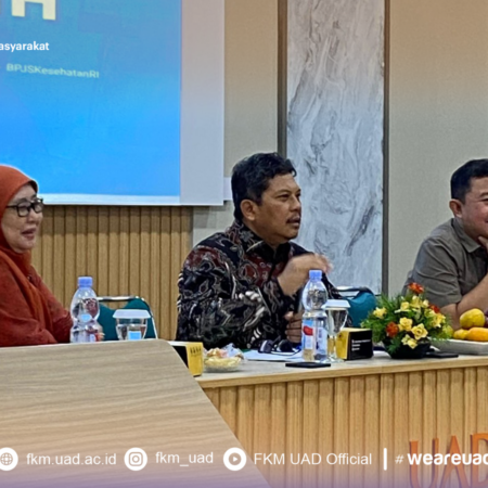 Kuliah Tamu FKM UAD Bahas Solidaritas Sosial BPJS Kesehatan Menuju Pengakuan Global