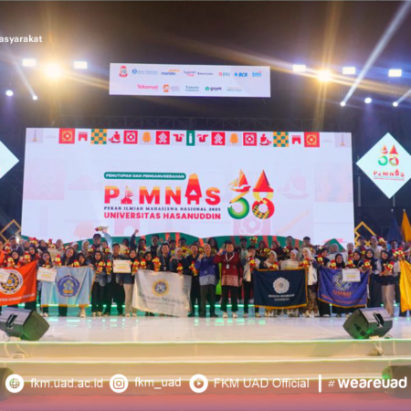 Tim PKM-PM Mentari FKM UAD Raih Juara Favorit PIMNAS 2025