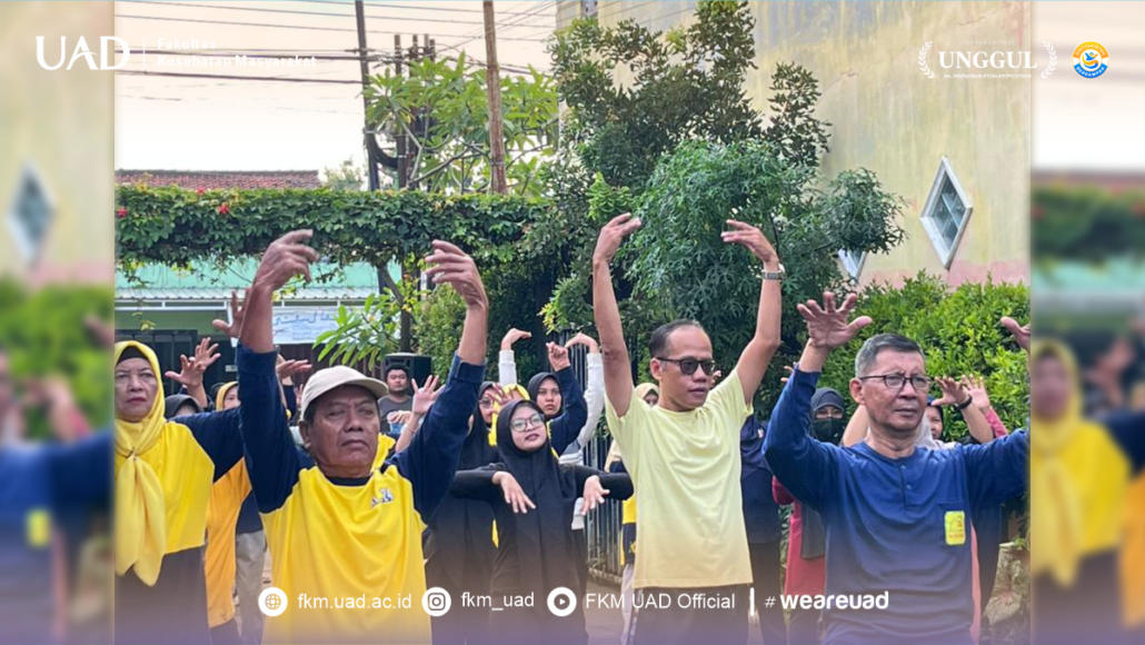 INTERVENSI KESEHATAN MELALUI GERAKAN HIDUP SEHAT DI RT 24 WONOCATUR BERSAMA KELOMPOK 33 PBL UAD