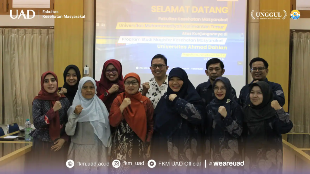 Kunjungan FKM Universitas Muhammadiyah Kalimantan Timur ke MKM Universitas Ahmad Dahlan