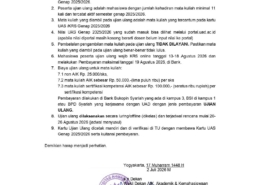 Ujian Ulang Semester Genap T.A 2025/2026