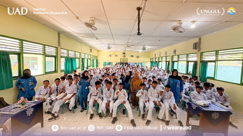 Mahasiswa Gizi UAD Edukasi Gizi Siswa SMP Negeri 3 Berbah